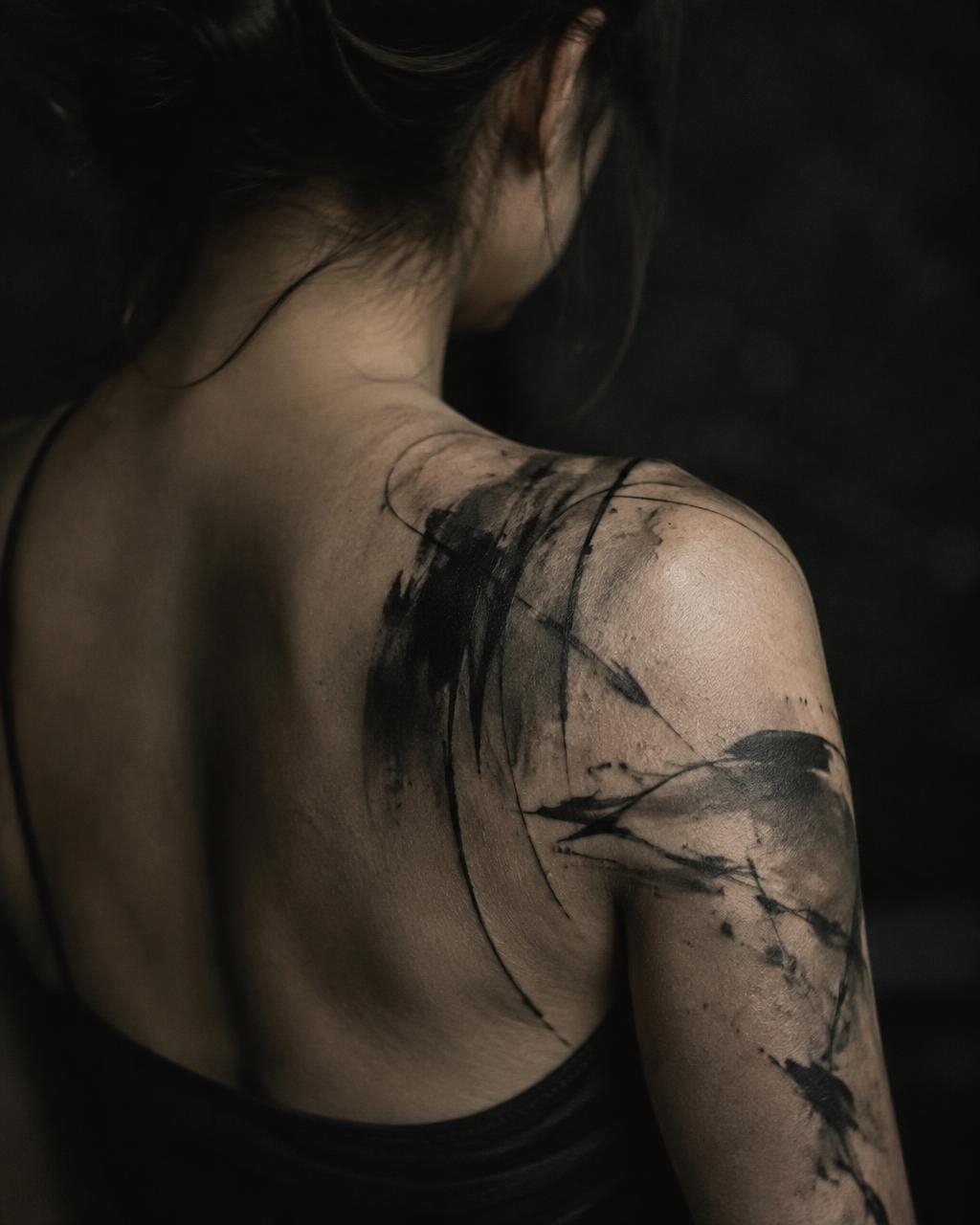 Abstract tattoo