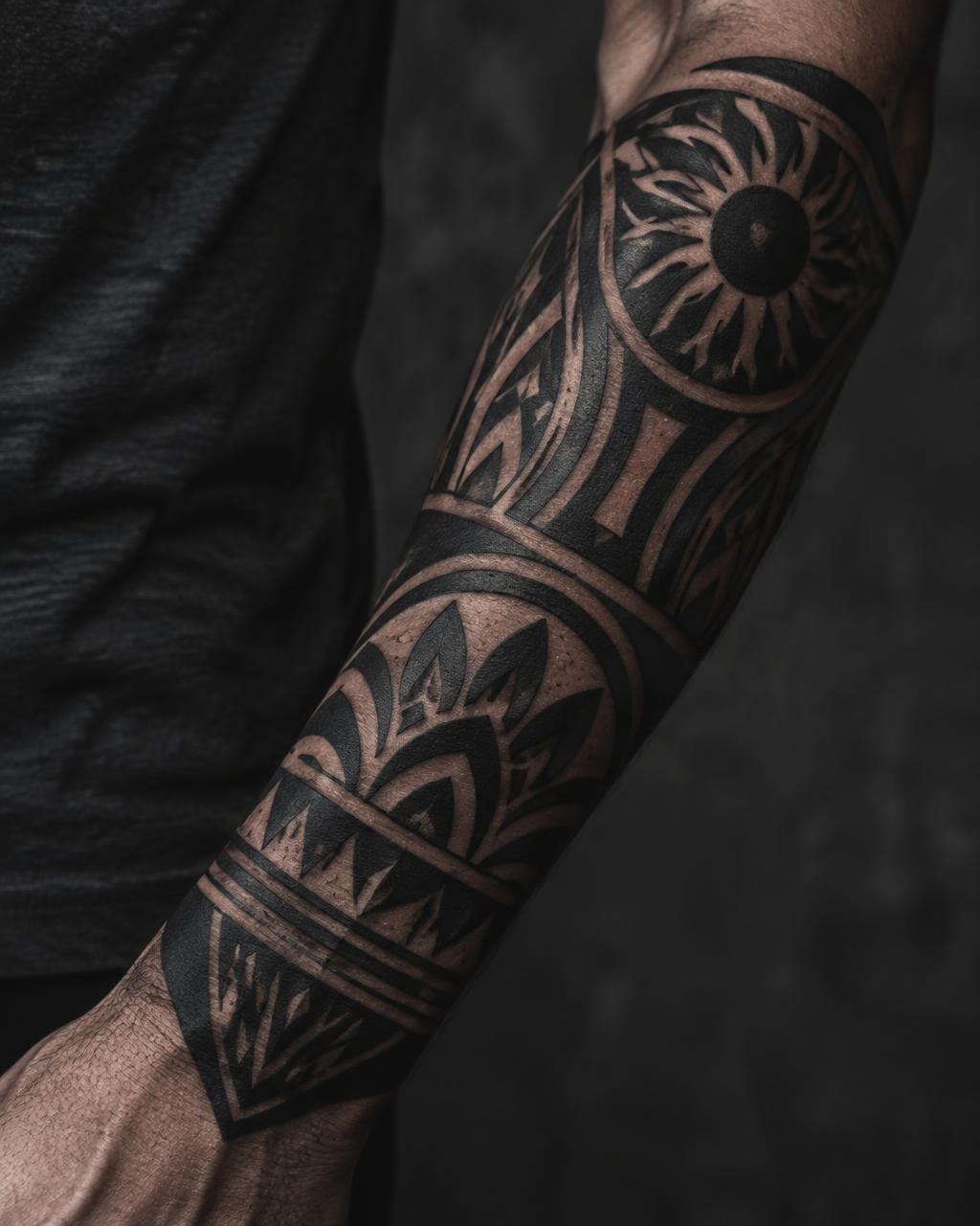 Blackwork tattoo