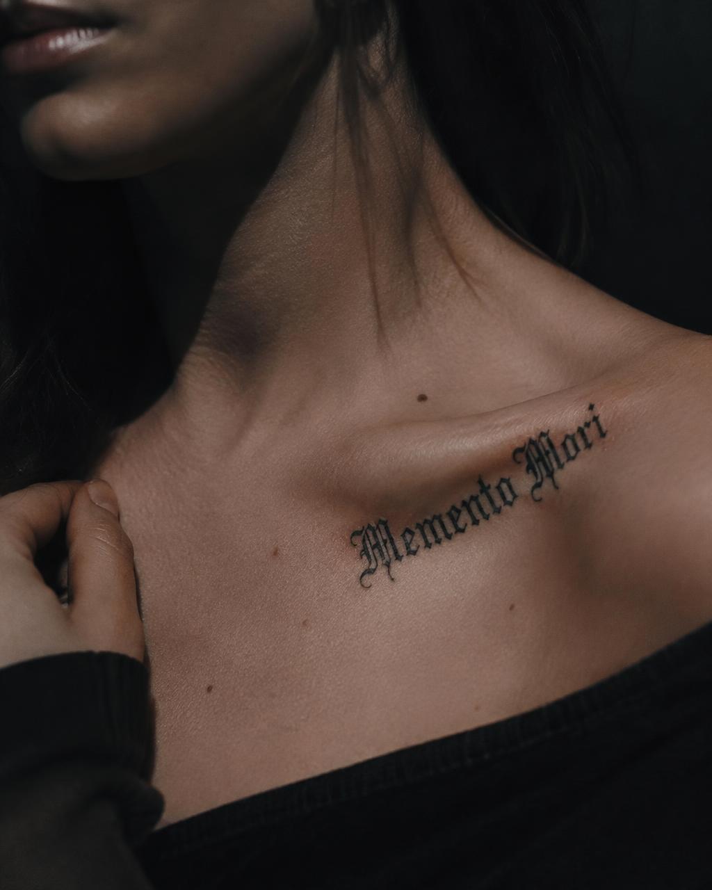 Lettering tattoo